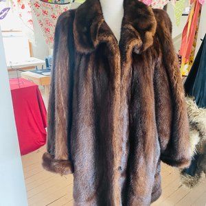 Mink Coat - Plus Size